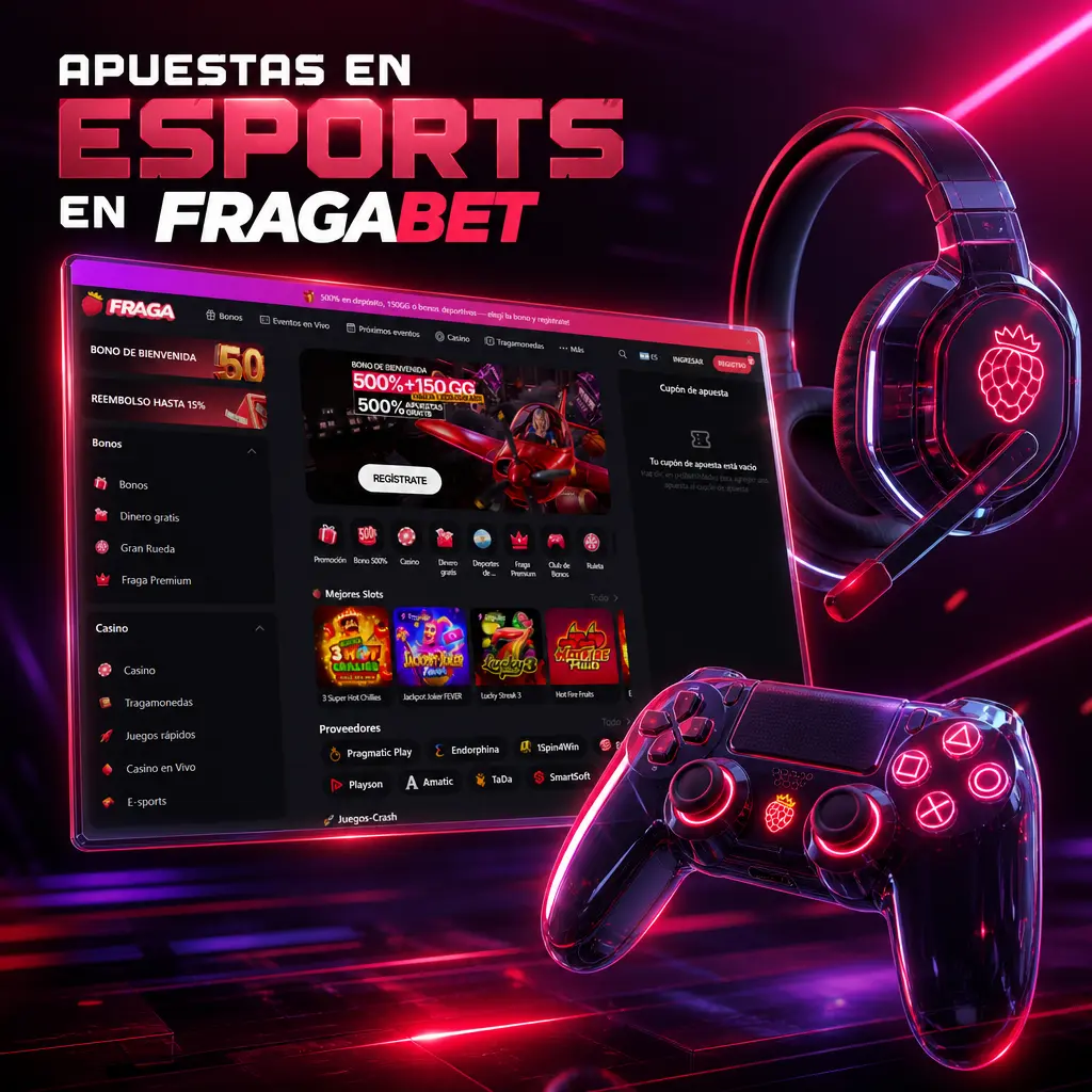 Apuestas en eSports en Fragabet: mercados para CS2, League of Legends, Dota 2, Valorant y EA Sports FC
