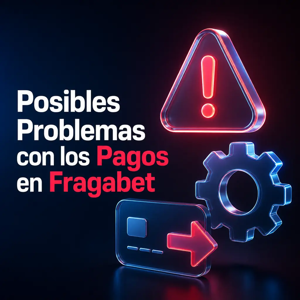 Problemas comunes con pagos en Fragabet: depósitos no acreditados, retiros demorados, datos rechazados y errores en transacciones cripto.